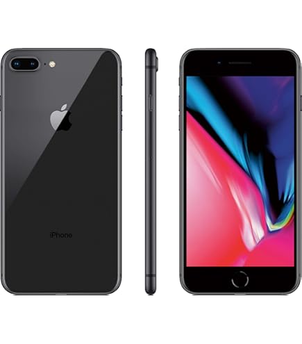 Apple iPhone 8 Plus, GSM Unlocked, 256GB - Silver (Renewed